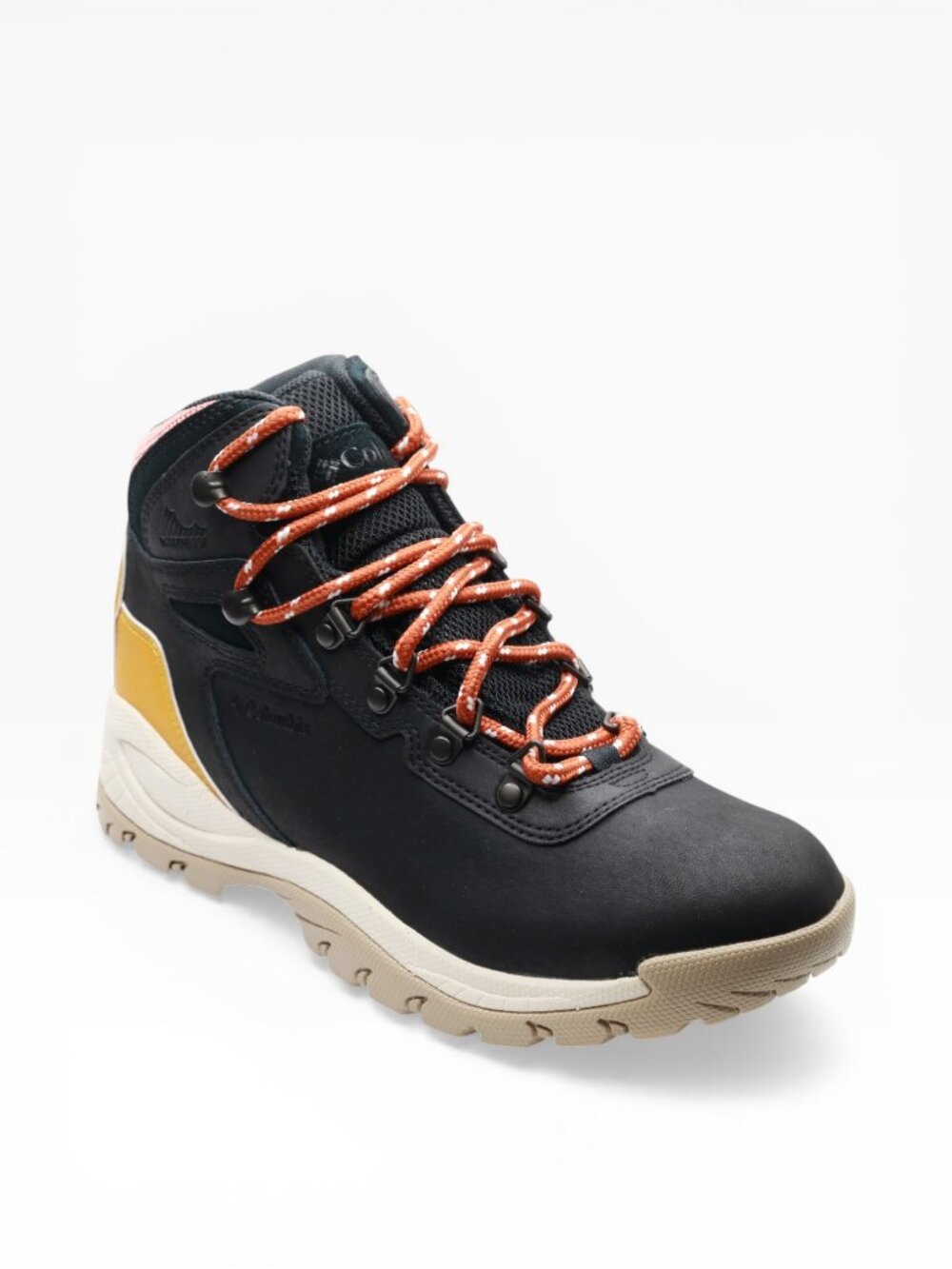 Columbia Women's Newton Ridge Plus, Black/Golden Yellow, 8
